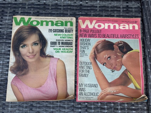 Vintage woman magazines - 2x,