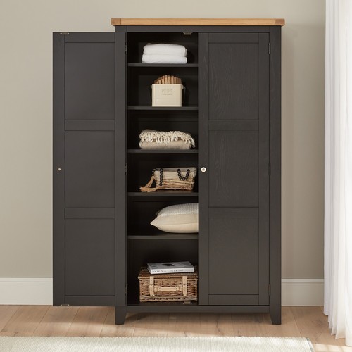 Linen cupboard cheshire - linen, black