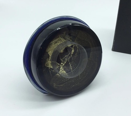 Okra paperweight waiting - okra, 'waiting'