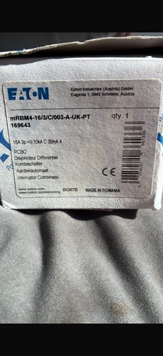 Eaton mem 16a phase rcbo - phase, 10