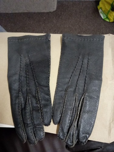 Vintage handmade silk lined - handmade,