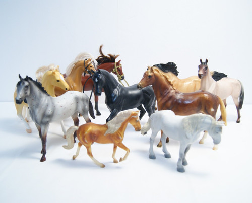 Toy horse lot breyer collect - toy, breyer,