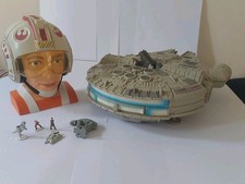 Vintage 1995 Falcon 1996 Star Wars Episode V Luke Skywalker Head Micro Machines