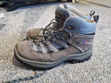 Berghaus Womens Trail Explorer Light Walking Boots Grey Pale Blue Size 5 Vgc Gtx