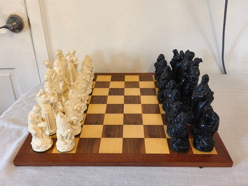 Large vintage chess ancient - chess,