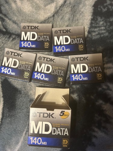 Pack tdk rewritable - of, md
