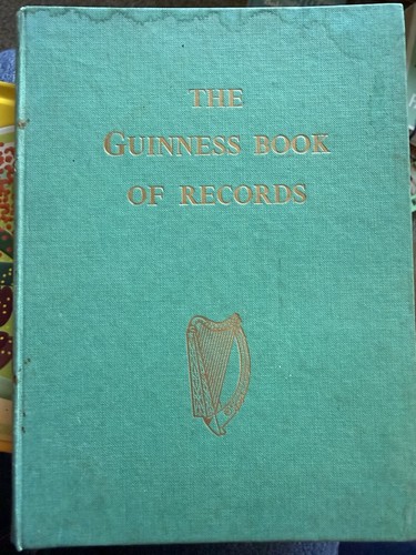 Guinness book records 1955 - of,