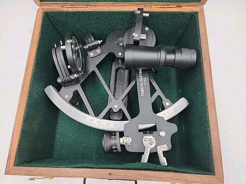 Nautical sextant black - sextant,