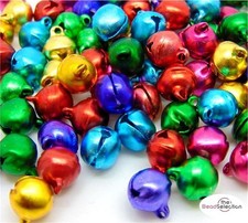 100 SMALL RINGING JINGLE BELLS