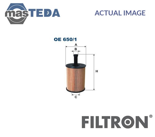 Oe650 engine oil filter - oe650/1,