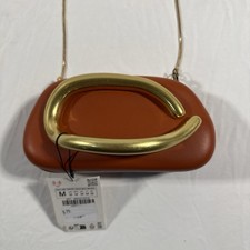 Zara Metallic Handle Mini Bag
