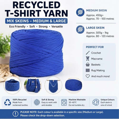 Recycled shirt yarn - t-shirt,