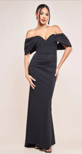 New GODDIVA Off Shoulder Drape