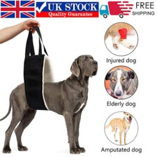 Pet Dog Mobility Aids Support Sling For Back Legs Hip Lifting Harness Brace UK
