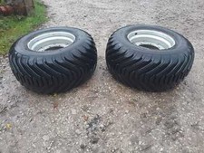Pair of 600/55-26.5 tractor/trailer/ slurry tanker floation tyres, Alliance