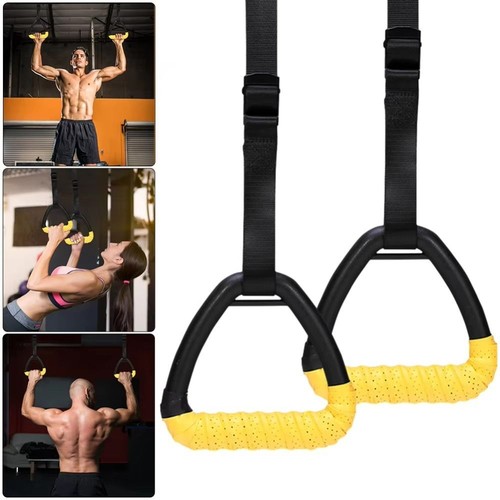 Gymnastic rings pull - gymnastic, up