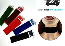 Wide Choker Necklace Velvet