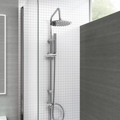 Round shower diverter - diverter, kit