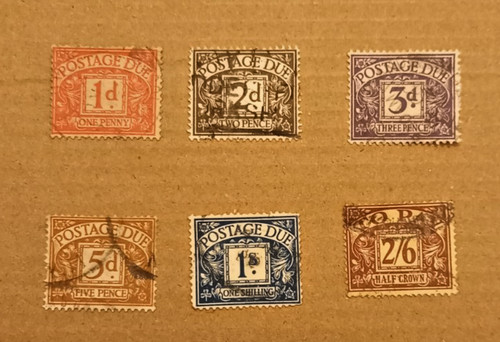 Great britain postage due - postage,