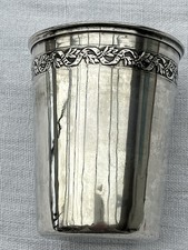 Antique 1800s Silver Kiddush