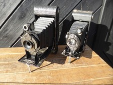 2 old Kodak Folding Bellows