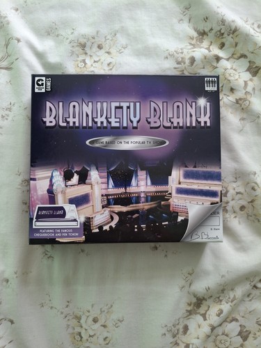 Blankety blank board game - blank,