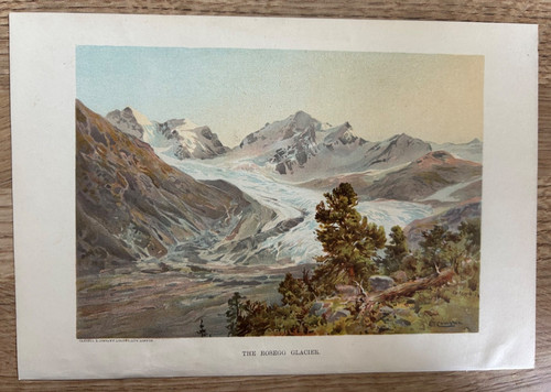 The rosegg glacier 1899 - the,