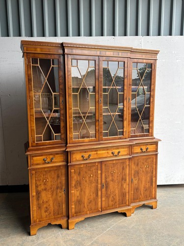 Georgian style yew - a, -wood