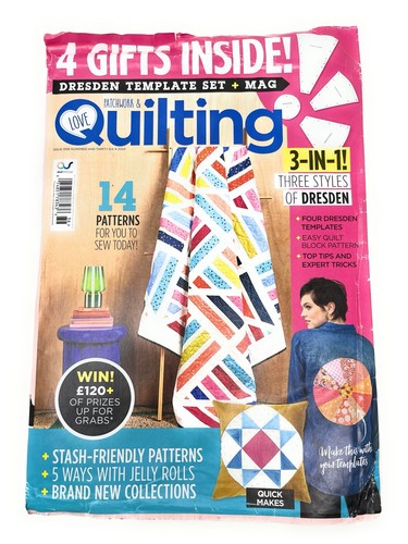 Love patchwork and - love, quilting