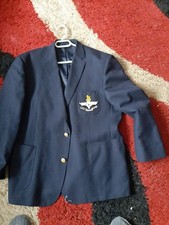 BRITISH ARMY PARACHUTE REGIMENT RED EMBROIDERED BLAZER BADGE