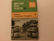 Ian Allan ABC British Bus Fleets 20 Glasgow Corporation Transport First Edition