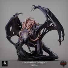 Elder brain dragon - brain, large