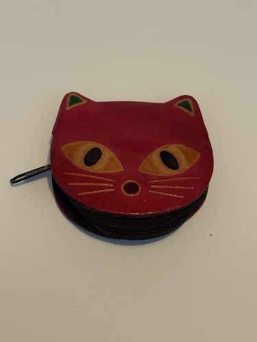 Cat shaped coin purse - coin,