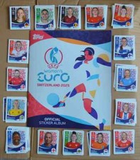 topps womens euro 2025 stickers (10 stickers for £3, 10 stickers = 1 quantity)