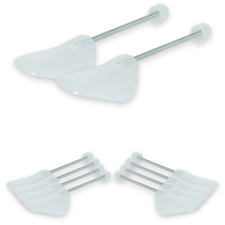 1x - 10x PAIRS OF SHOE TREE TREES MAINTAIN SHAPE SHOES FOOTWEAR PLASTIC WHITE