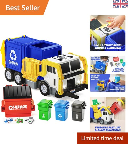 Educational garbage truck toy - truck,