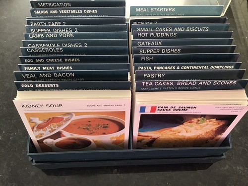 Marguerite patten recipe cards - marguerite,