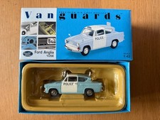 Corgi Vanguards 1:43 VA01015 Ford Anglia 105E - Lancashire Police