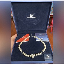 Swarovski Faux Pearl & Crystal