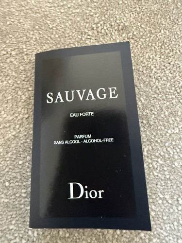 Dior sauvage eau forte - forte, parfum