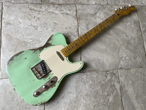 Telecaster surf green nitro - telecaster,