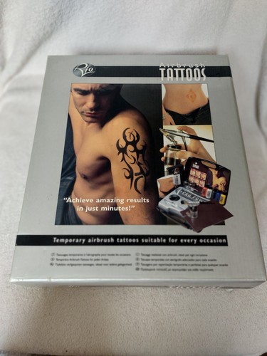 Rio airbrush tattoo kit - rio,