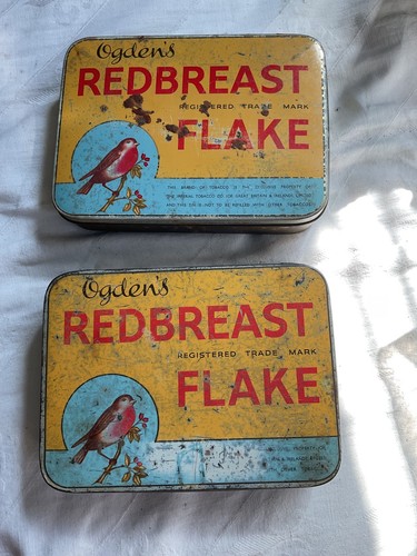 Vintage ogdens redbreast flake - ogdens,