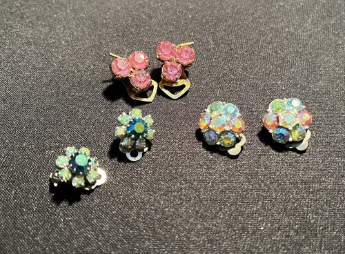Vintage earring bundle - earring, pairs