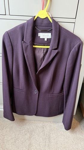 Hobbs purple jacket size - jacket,