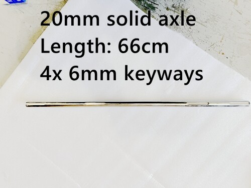 20mm 660mm 66cm kart trike - 660mm,