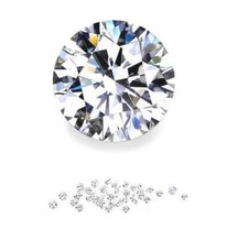 Natural fine diamond melee - natural,