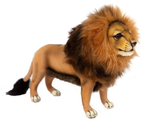 Hansa standing lion 7976 - hansa, plush
