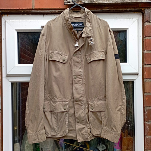 Barbour international beige - barbour,