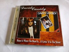 DAVID CASSIDY HOME IS WHERE THE HEART IS / GETTIN IT IN THE STREET CD 76 ALBUMS